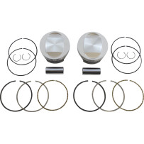 Tracker Series™ Piston Kit — Bore 3.885 in, Stroke 4.375 in, Oversize +0.010 in