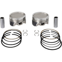 Tracker Series™ Piston Kit — Bore 3.498", Stroke 3.812", Displacement 1200 cc