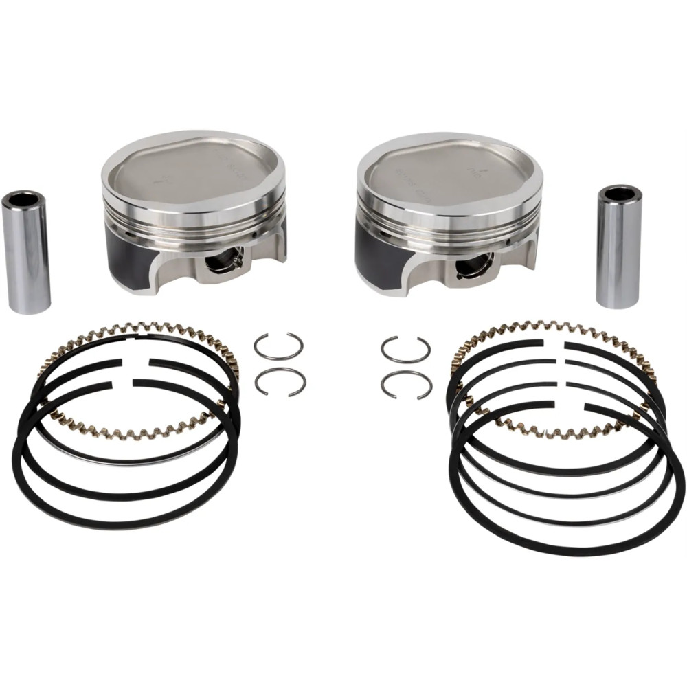 Tracker Series™ Piston Kit — Bore 3.498", Stroke 3.812", Displacement 1200 cc