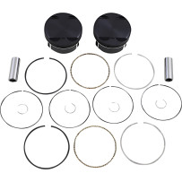 Piston Kit — 4.013 in piston, 4.016 in bore, 4.500 in stroke, 11.0:1, 114 ci