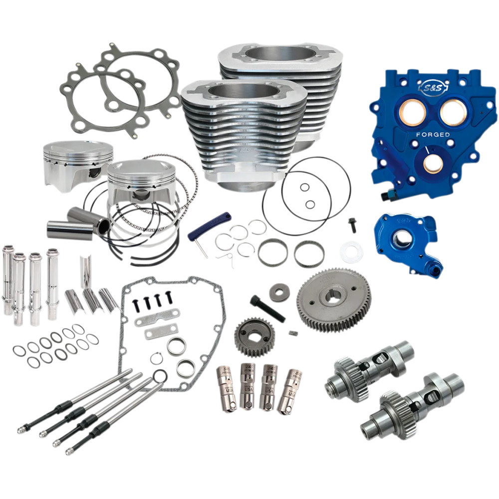 110" Power Package Performance Kit — Bore 4.000", 10.5:1 compression, Silver