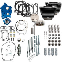 128" Power Package Engine Performance Kit — 128", 4.250" bore, 4.500" stroke, 11.1:1, Black Granite