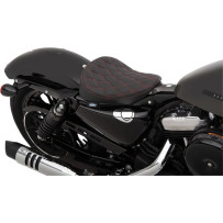 Bobber Solo Seat — 13.5" overall, 10.5" width, Black
