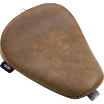 Asiento solo Bobber — 13.5 in, 10.5 in, marrón