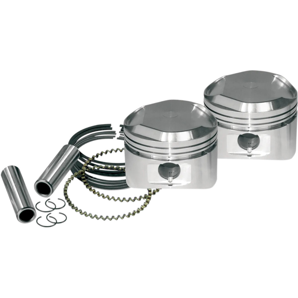 Piston Kit for S&S Motors — 1200 cc, 4-5/8" stroke