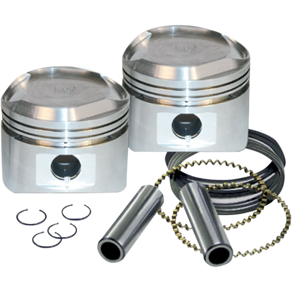 Kit de pistones para S&S Motors — Diámetro 3,500" , Sobredimensión +0,010" , 89 pulg³