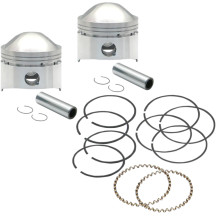 Piston Kit 80" Stock Big Twin — 80", 3.510" bore, 4-1/4" stroke, 7.440" rod length