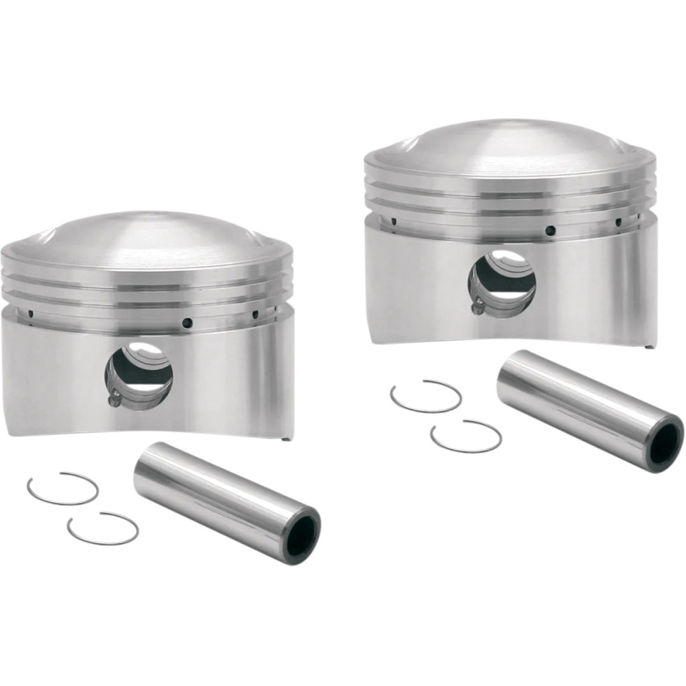 Forged 3-5/8" Bore Piston Kit — Bore 3.655", Oversize +0.030"