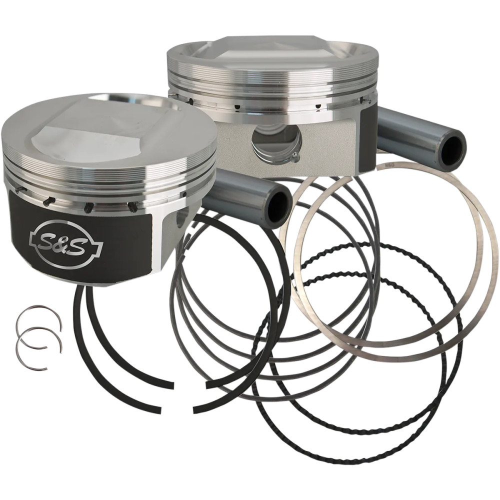 Piston Kit for S&S Motor — 3.5625" bore, 3-13/16" stroke, 1250 cc, 11.2:1