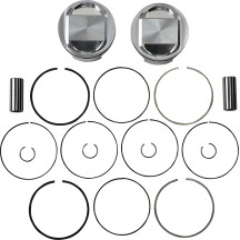 Piston Kit — Bore 3.875", Compression Ratio 10.5:1, Displacement 95 cu in