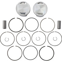 Piston Kit — Bore 3.937", 1595 cc, 9.5:1
