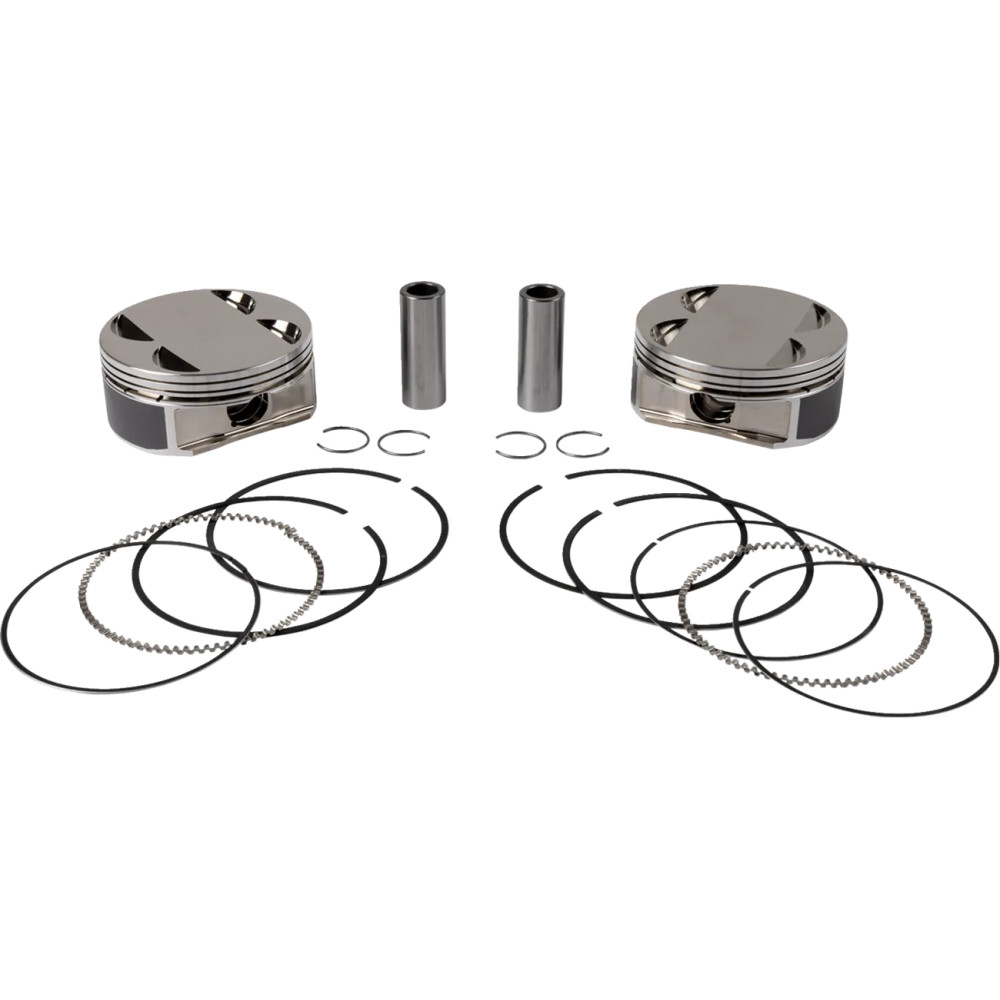 Big Bore Piston Kit — Bore 4.250" , oversize +0.010" , stroke 4.500" , 128 cu in