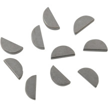 Woodruff Keys — 10-pack