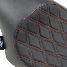 Asiento individual 3/4 — 49.5 cm longitud total, Negro