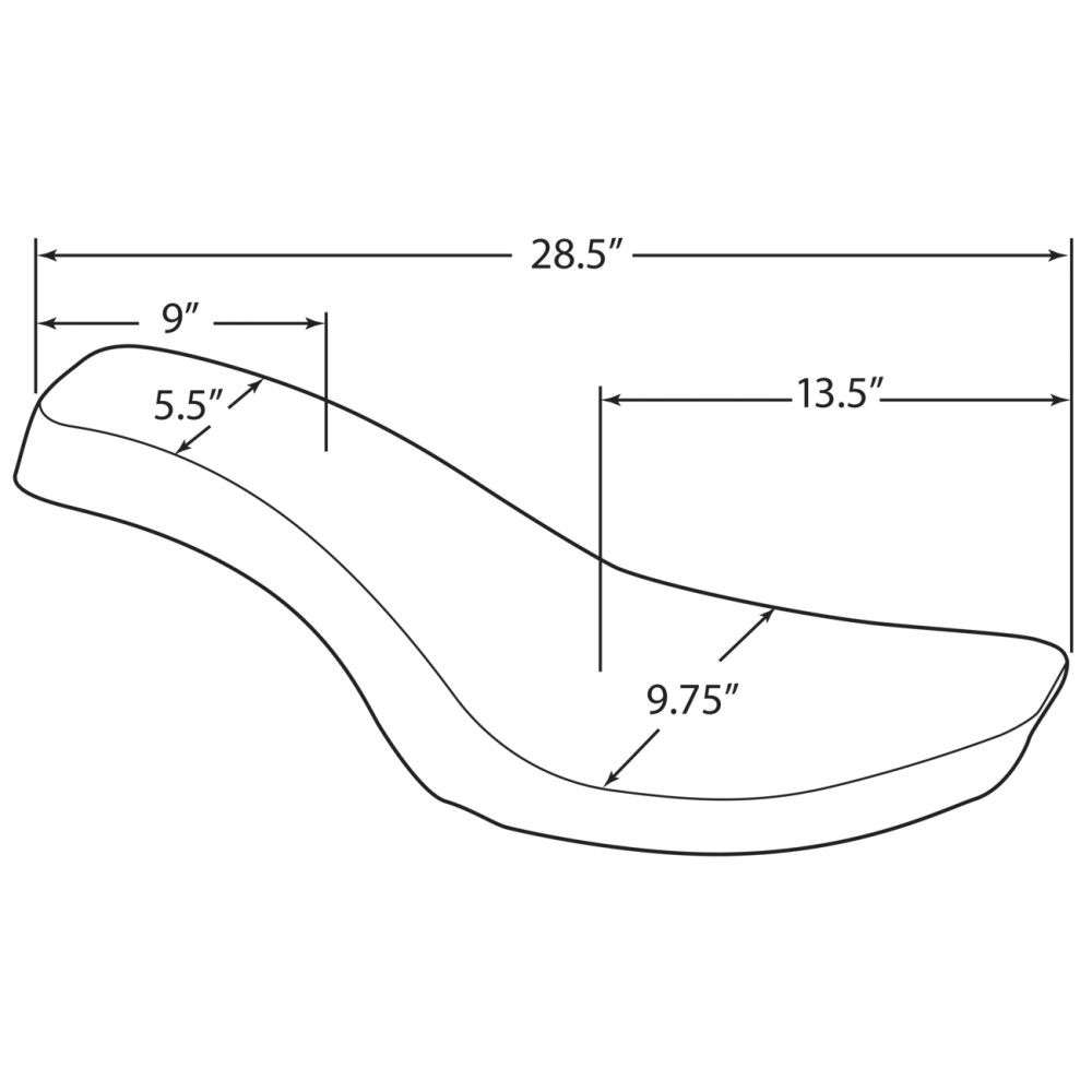 Classic Stitch Spoon-Style Seat — 2-Up, 29"