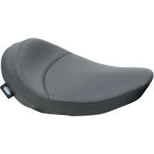 Asiento solo ancho — 54,5 cm largo, 30,5 cm ancho, compatible con todos los sissy bars Drag y la mayoría de H-D, Negro