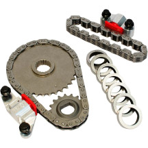 OE+® Hydraulic Cam Chain Tensioner Conversion Kit — fits '07–'17 Twin Cam, '06 Dyna, '99–'06 camchest