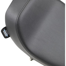 Low Solo Seat — 49.5 cm (19-1/2") overall, 31 cm (12-1/4") wide, 51 mm (2") thick, Black