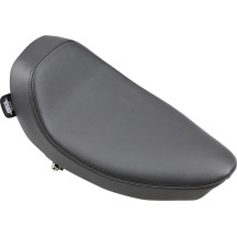 Low Solo Seat — 49.5 cm (19-1/2") overall, 31 cm (12-1/4") wide, 51 mm (2") thick, Black