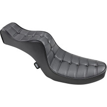 Asiento Mini King and Queen — 73,5 cm longitud total, 25,5 cm ancho del conductor, negro