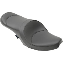 Asiento 2 plazas doble cubeta de vinilo — 73.5 cm (29"), Negro