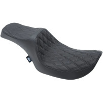 Asiento Predator III — 35 cm largo conductor, 28 cm ancho conductor, compatible con Drag y la mayoría de sissy bars Harley-David