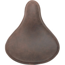 Small Low-Profile Spring Solo Seat — 33 cm (13"), 12.7 mm (1/2"), Brown