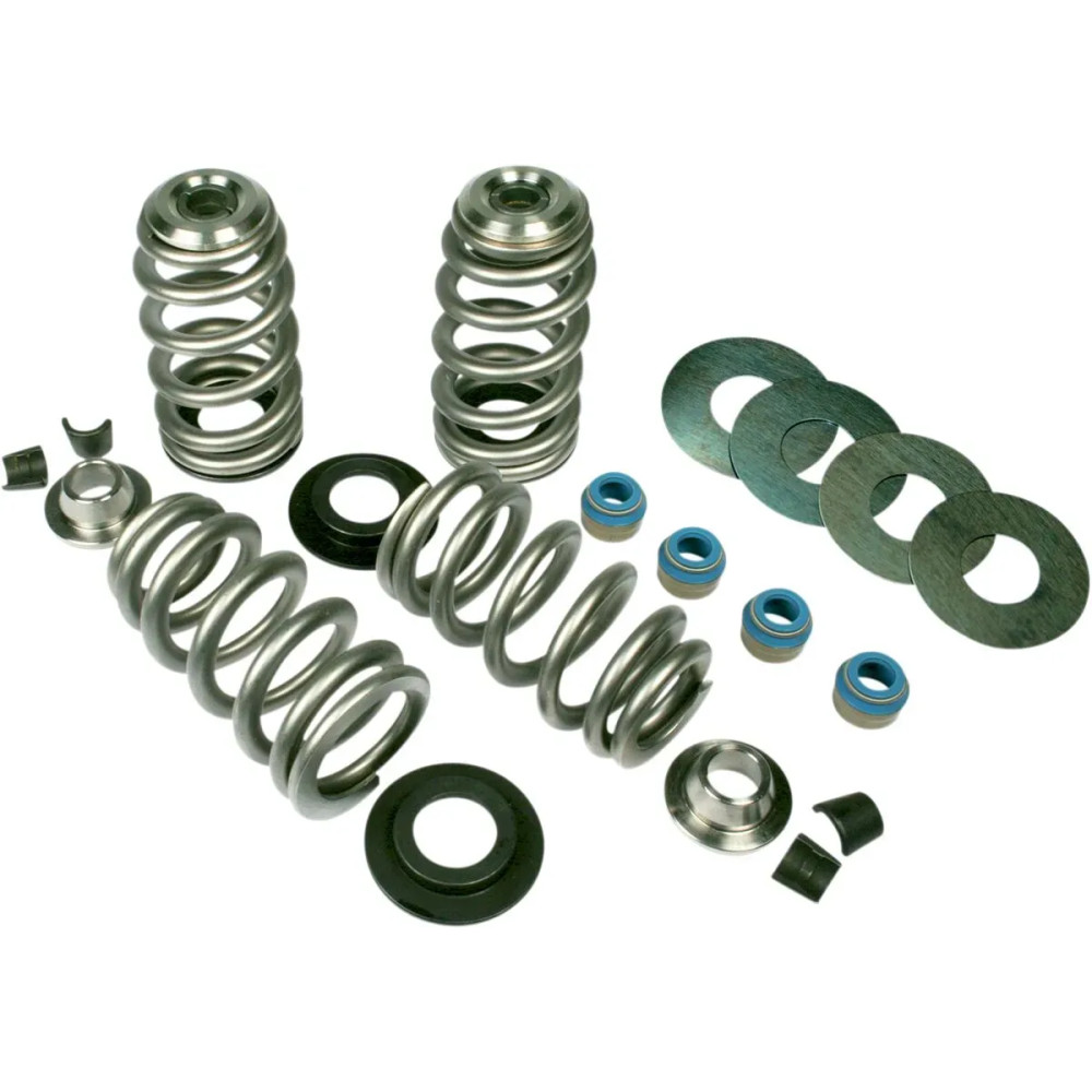 Endurance Beehive® Valve Springs with Titanium Retainers — up to 0.650" lift, 375 lb @ 1.150" open height