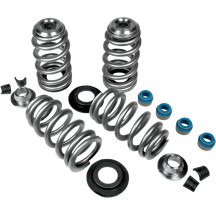 Endurance Beehive® Valve Springs with Titanium Retainers — up to 0.650" lift, Chrome-Silicon, Titanium retainers, Kit