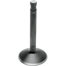 Válvula nitrurada — diámetro de cabeza 1.75", vástago 0.376", longitud 3.67", ángulo de tulipa 27°