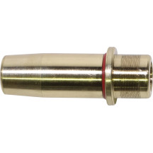Shouldered C630 Bronze Valve Guide — Oversize (+0.008"), Length 1.88", Inside diameter 0.376"