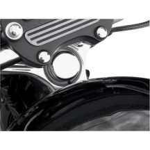 Steering Stem Bolt Cover — 39.00 mm (1.54"), Chrome