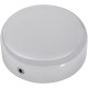 Steering Stem Bolt Cover — 39 mm (1.54 in) inside diameter, chrome