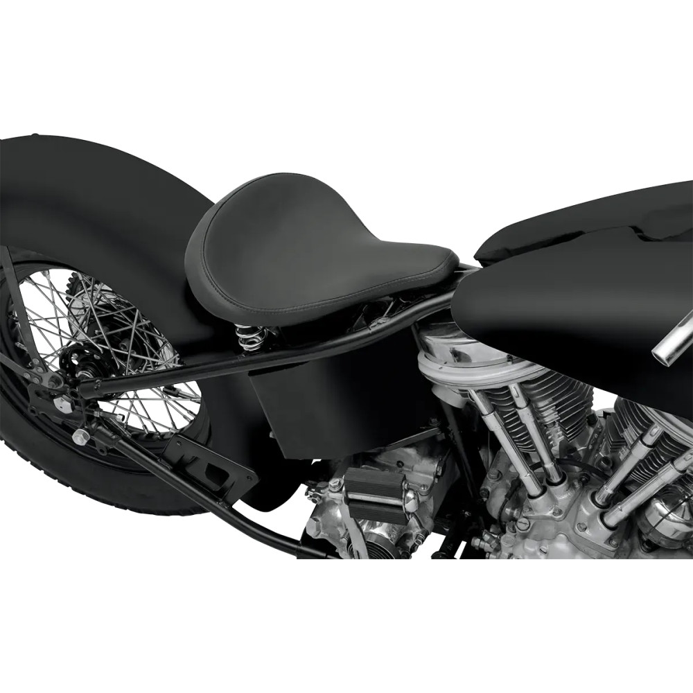Large Spring Solo Seat — 39.5 cm (15-1/2"), 51 mm (2"), Black