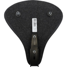 Large Spring Solo Seat — 39.5 cm (15-1/2"), 51 mm (2"), Black