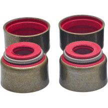 Juntas de guía de válvula Solid Viton® — vástago 5/16", diámetro exterior 0.671", longitud 0.412", paquete de 4