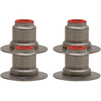 Tophat Valve Guide Seals — 6.00 mm stem, 1.170 in OD, 0.712 in length, 4-pack