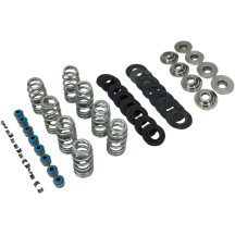 Endurance Beehive® Valve Spring Kit — Chrome-Silicon, Titanium collars