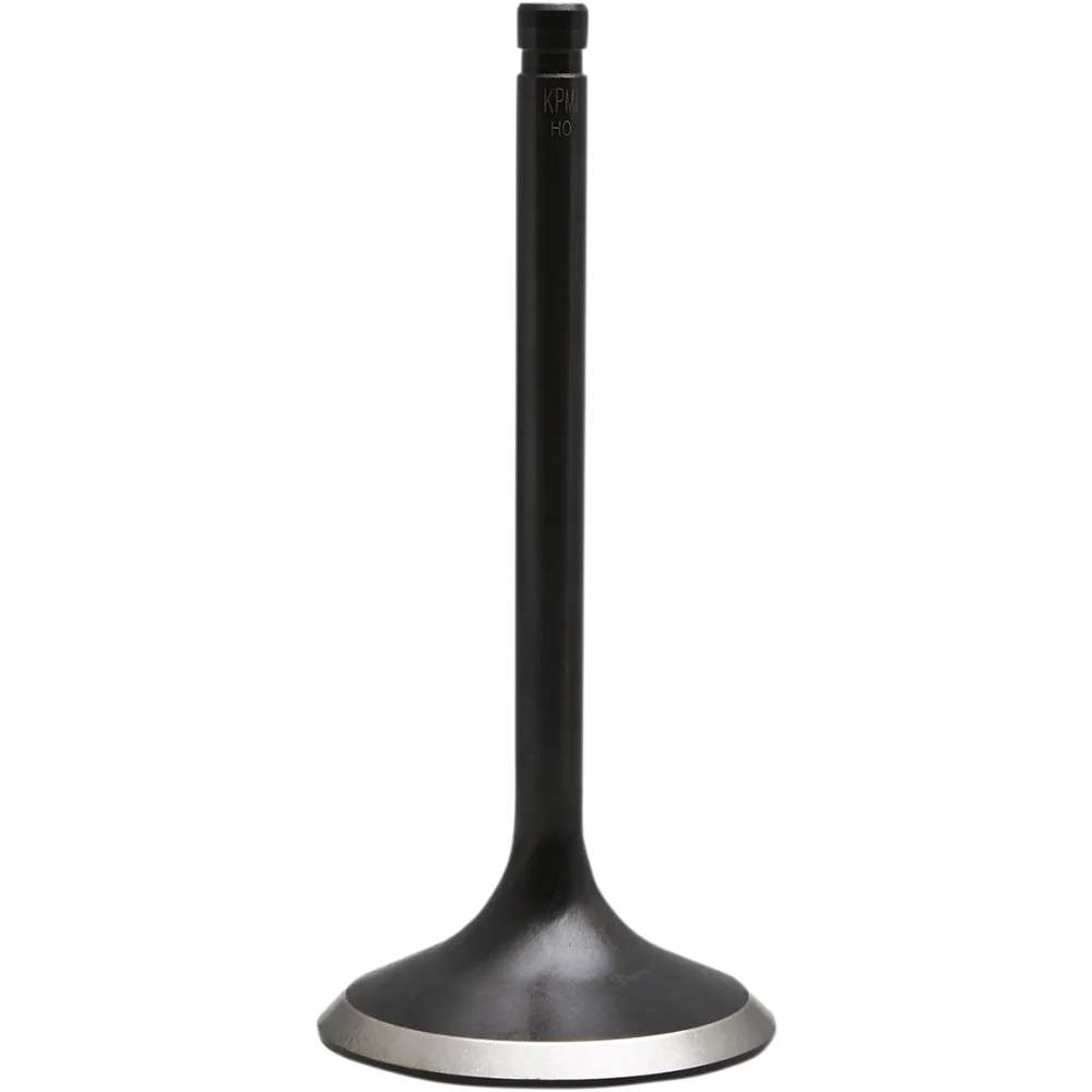 Válvula nitrurada — Sobredimensionada, Acero inoxidable, cabeza 1.610", vástago 0.3106", longitud 4.565", tulipa 25°