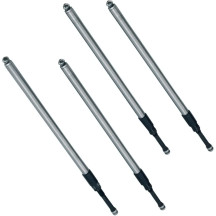 Quickee Pushrods — 0.4375" diameter, for Evolution & Twin Cam hydraulic tappets