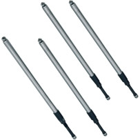 Quickee Pushrods — 0.4375" diameter, for Evolution & Twin Cam hydraulic tappets
