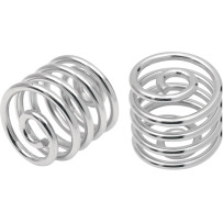 Seat Springs — 51 mm (2"), Chrome
