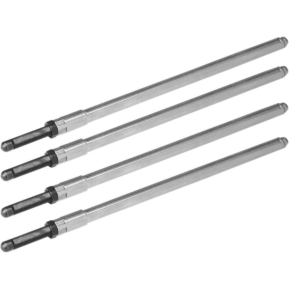 Time Saver Chromoly Adjustable Pushrods — 9.500"–11.500", 4 Pack
