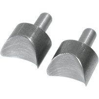 Weld-On Spring Seat Mount — 25 mm (1 in), pair, raw finish