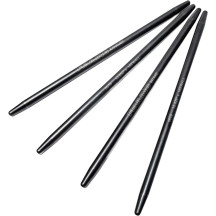 HP+ One Piece Pushrods — 7/16" diameter, 0.165" wall, Black Oxide