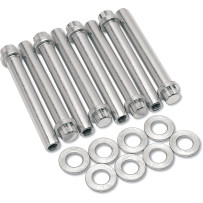 Head Bolt/Washer Kit — 3.374 in bolts, 0.100 in washers, fits 88", 95", 100", 106", 107", 110", 111" motors