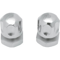Perilla de Montaje de Asiento Six-Shooter — diámetro 11/16" (17 mm), rosca 1/4-20, compatible con tuercas de guardabarros 1/4"-20