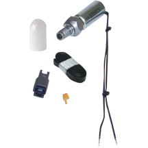 Replacement Electric Compression Release Assembly — Silver, Chrome finish