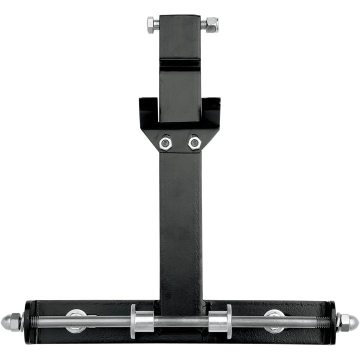 Kit de montaje para asiento solo con muelle — espaciado de pernos 6" o 7", muelles de 3", Negro