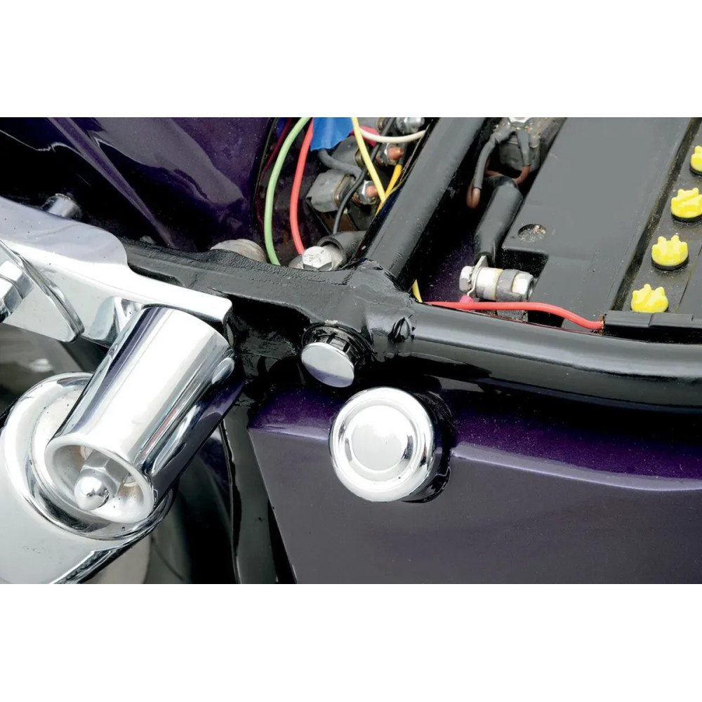 Kit de montaje para asiento solo con muelle — espaciado de pernos 6" o 7", muelles de 3", Negro